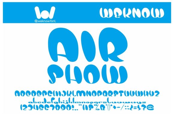 Airshow Font for Bold Digital Branding