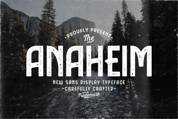 Anaheim Font for Eye-Catching Branding and Marketing