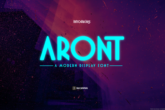 Aront Font for Handmade Creations