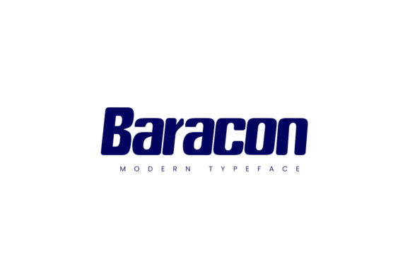 Baracon: A Modern Display Font for Web Projects