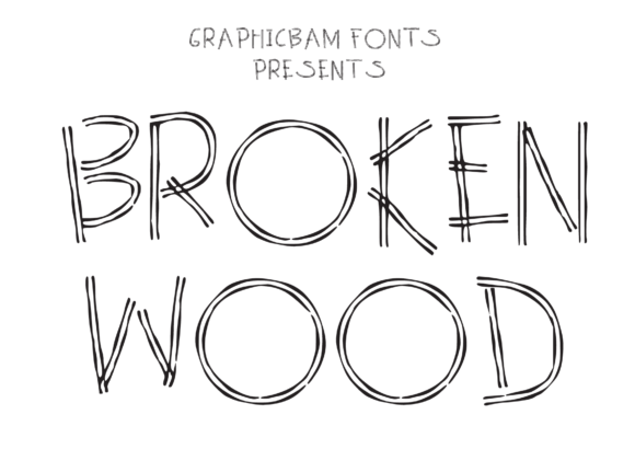 Broken Wood: A Playful Font for Bold Editorial Design