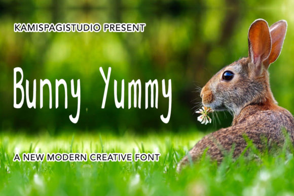 Bunny Yummy Font for Modern Web Design