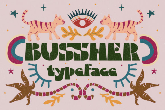 Bussher: A Display Font with Personality and Purpose