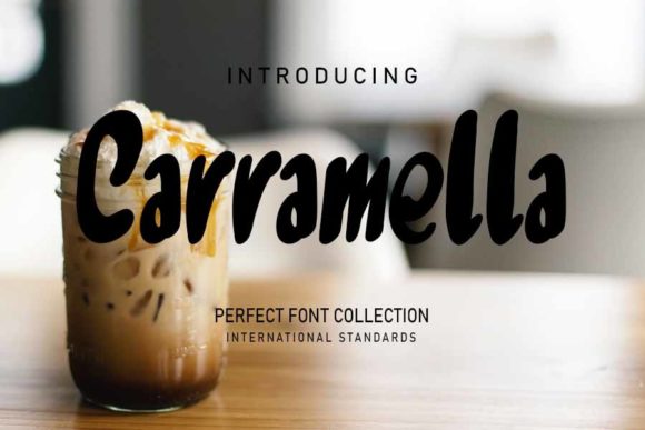 Carramella Font for Handmade and Commercial Projects