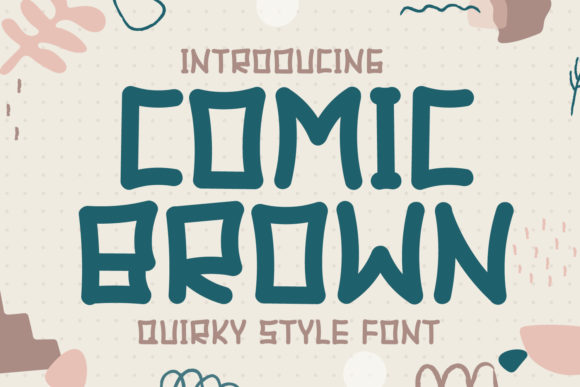 Comic Brown for Web Design: A Playful Display Font in Action