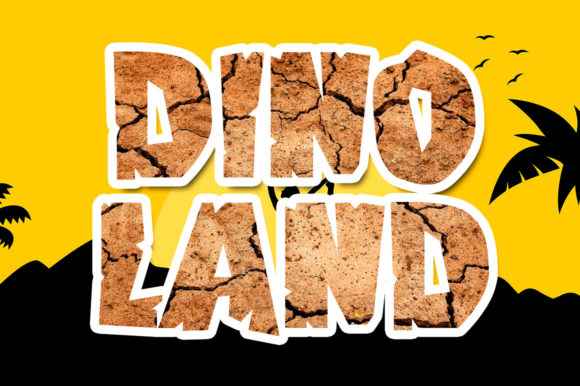 Dino Land Font for Bold Web Design