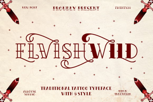 Elvishwild: A Display Font for Timeless Editorial Design