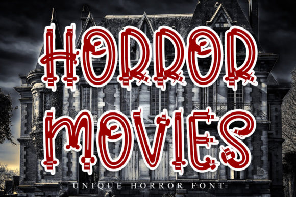 Horror Movies Font Review: A Playful Display Typeface for Bold Branding
