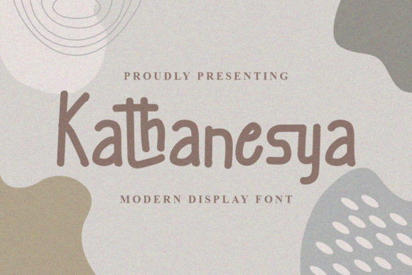 Kathanesya: A Playful Font for Polished Branding