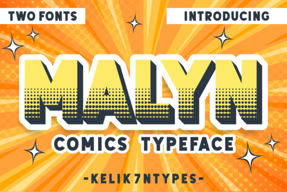 Malyn Font: A Bold Display Typeface for Eye-Catching Campaigns