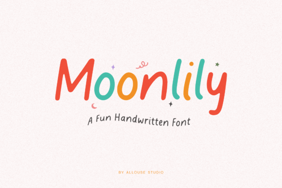 Moonlily: A Playful Display Font for Web Design