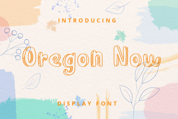 Oregon Now: A Friendly Display Font for Editorial Design