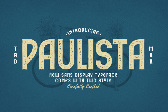 Paulista: A Vintage-Inspired Display Font for Editorial Design