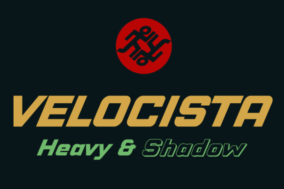 Velocista Heavy Shadow Font for Bold Branding