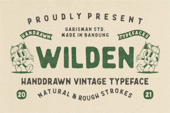 Wilden: A Timeless Display Font for Editorial Design